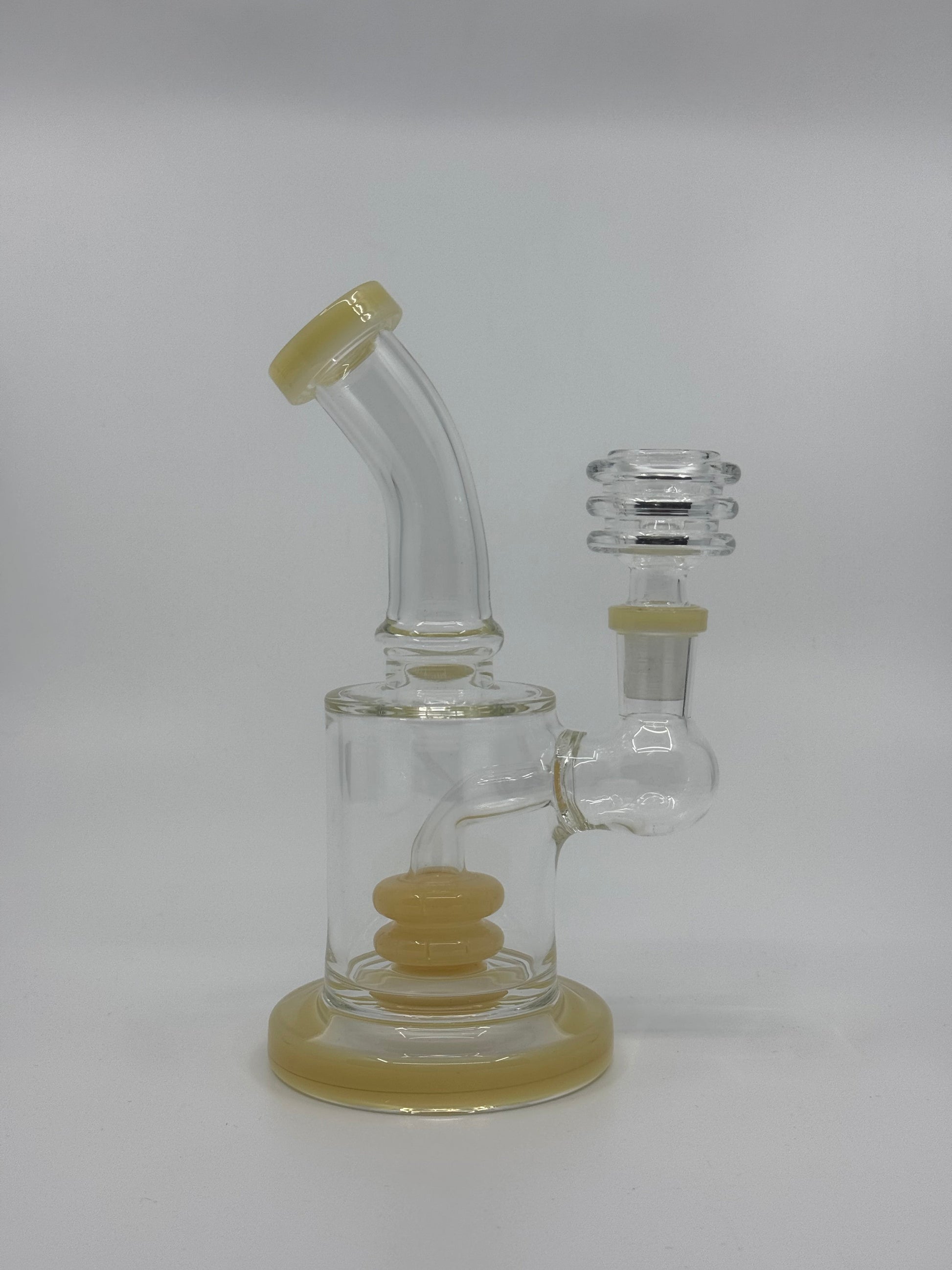 RK Quality Glass 6 Inch Slime Bent Dab Rig for Smoking - RK Quality Glass