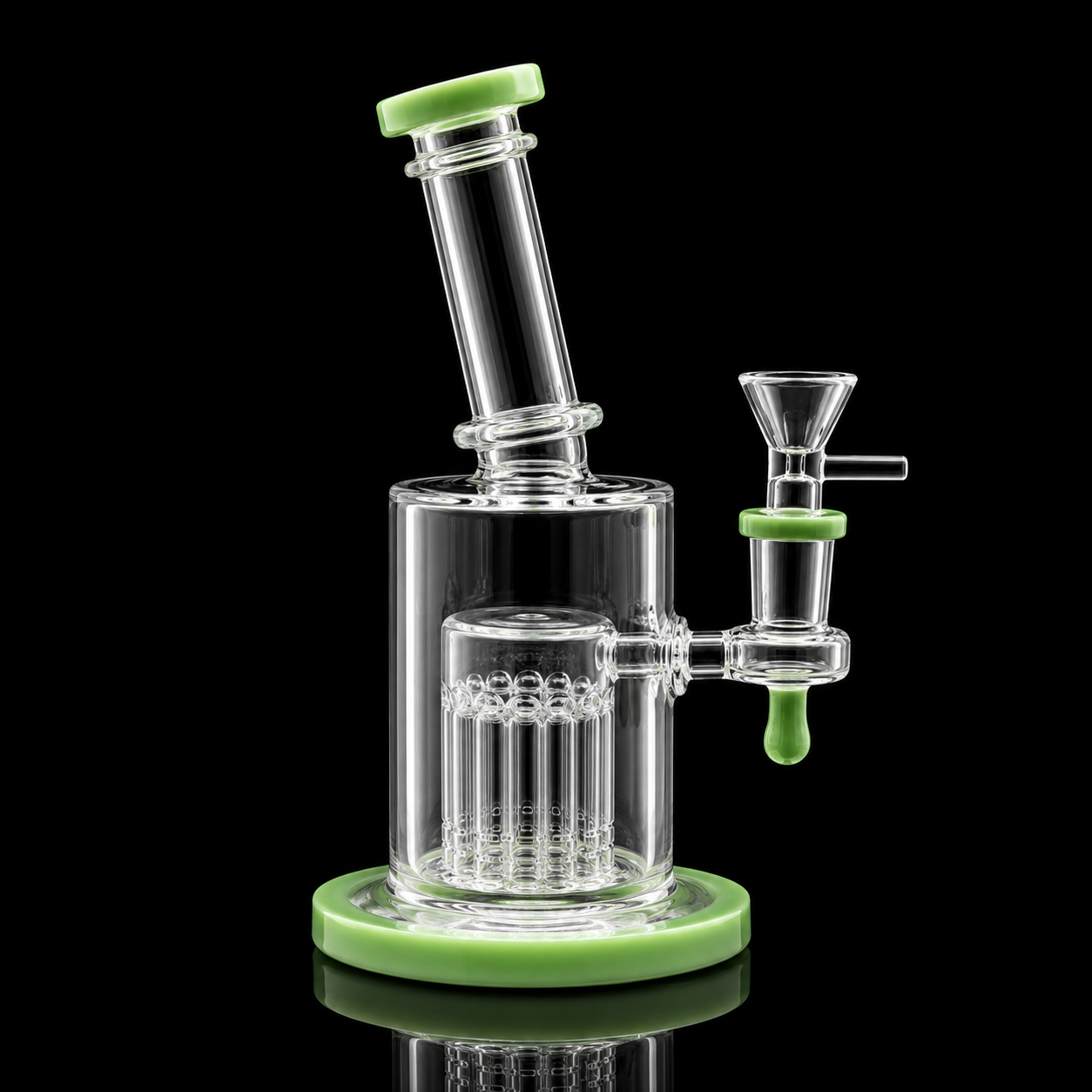 8 INCH Matrix Perc Bent Dab rig
