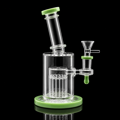 8 INCH Matrix Perc Bent Dab rig