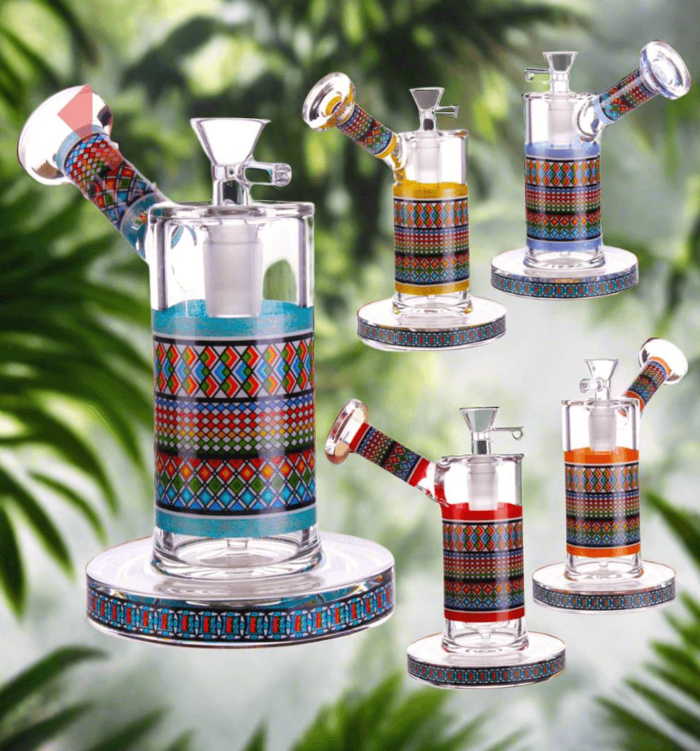 65 Color Art Side Cart Dab Rig Wholesale - RK Quality Glass