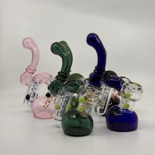 Double chamber bubblers