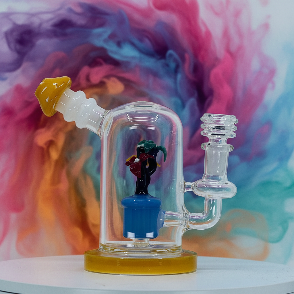 6" Flower Insert Dab Rig