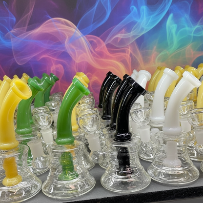 6 Mini Bent Neck Dab Rig