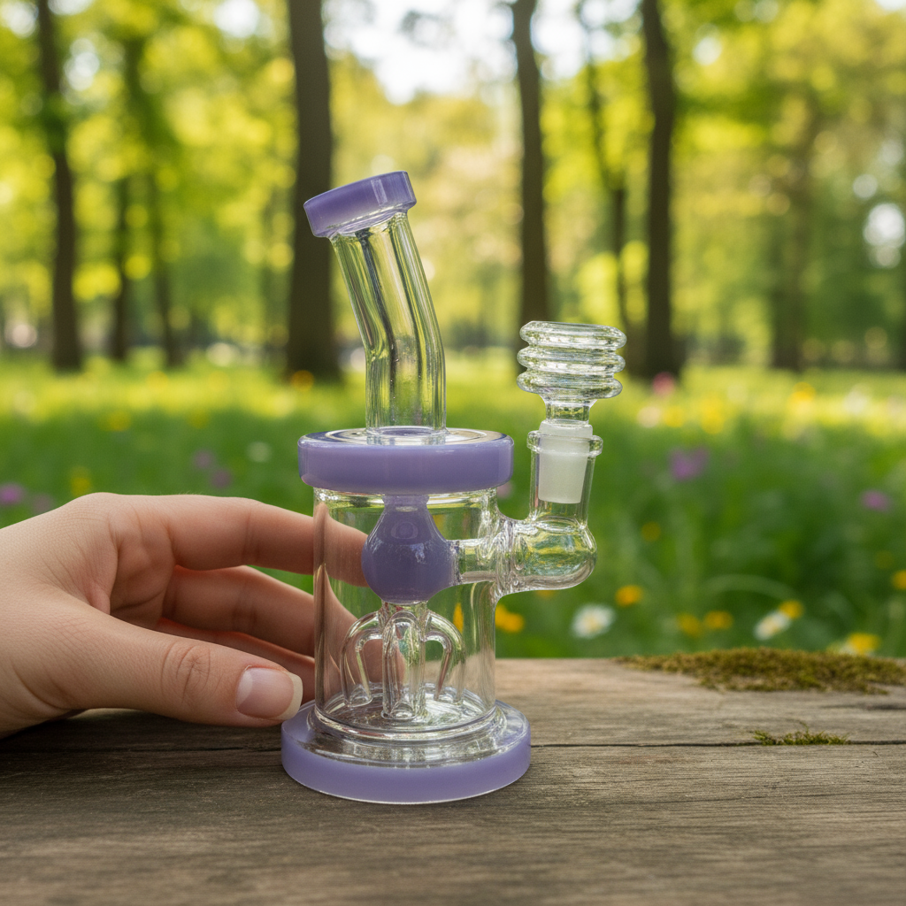 6" Tree Perc Slime Dab Rig