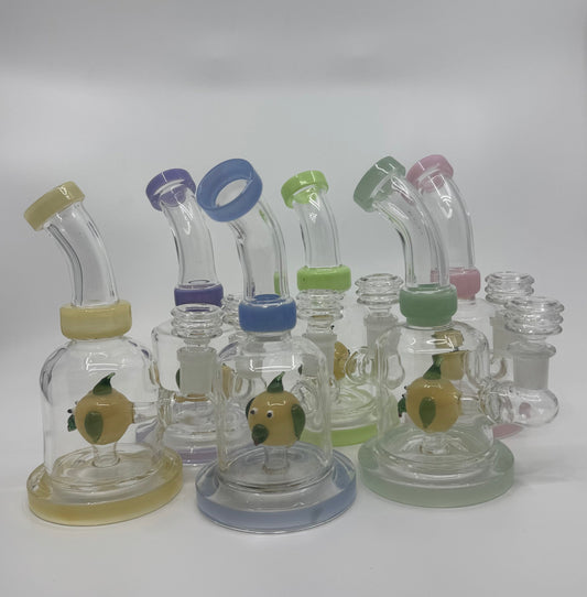 RK Quality Glass 7 Inch Bird Insert Shower Head Dab Rig - RK Quality Glass
