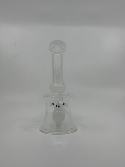 6" character art slime bent dab rig - RK Quality Glass