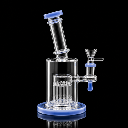 8 INCH Matrix Perc Bent Dab rig