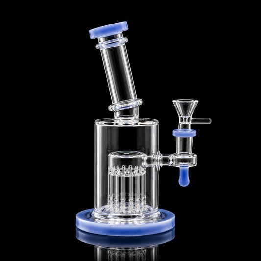 8 INCH Matrix Perc Bent Dab rig