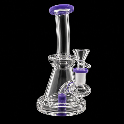 Bent Neck Cone Glass Dab Rig Wholesale RK Quality Glass