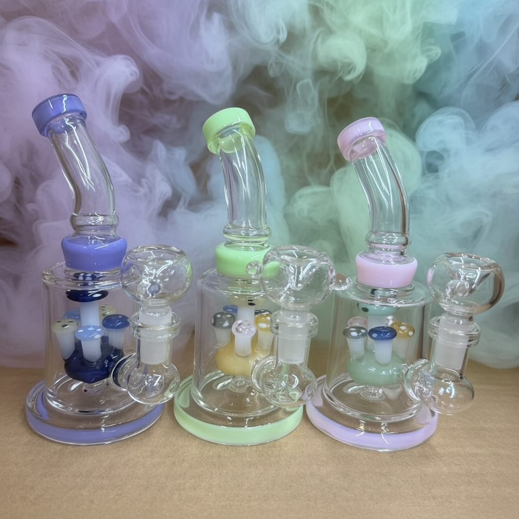 7 inch mushroom dab rig