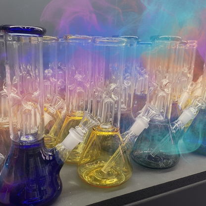 8 Inch Percolator Bong - Premium Quality - RK Quality Glass