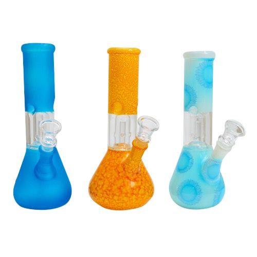 RK Quality Glass 8 Inch Percolator Bong - Premium Quality - RK Quality Glass