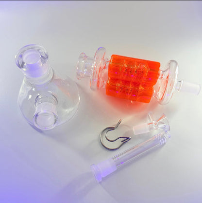 Glycerin Bong | Triple Coils Freezable 11 Inch Bong