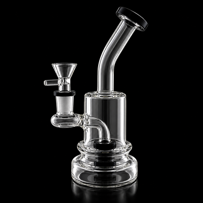 Bent Neck Barrel Glass Dab Rig Wholesale RK Quality Glass