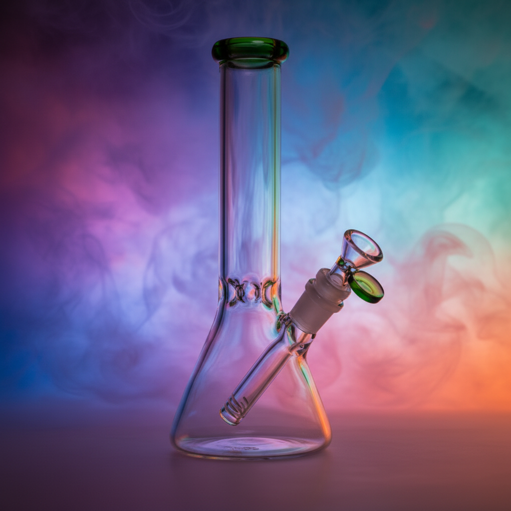 8 Inch Mini Ice Beaker Bong - RK Quality Glass