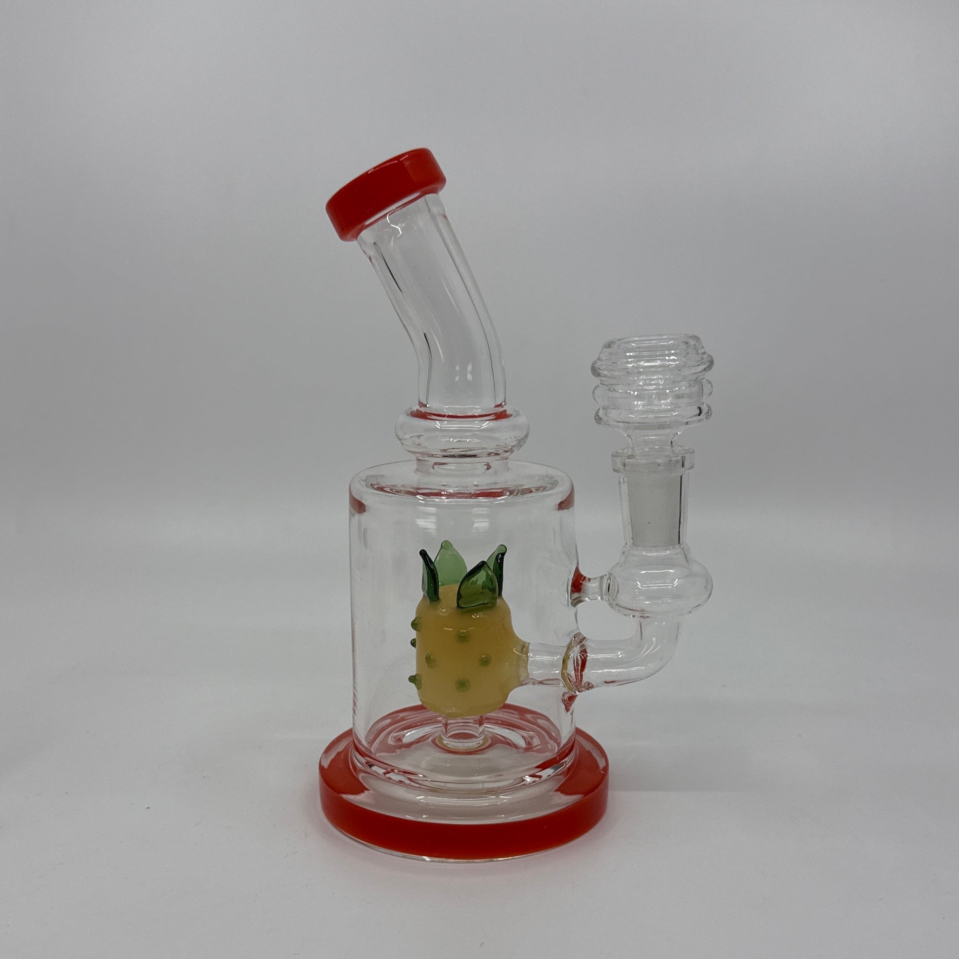 6" Pinepple Shower Head Dab Rig - WP269 - RK Quality Glass