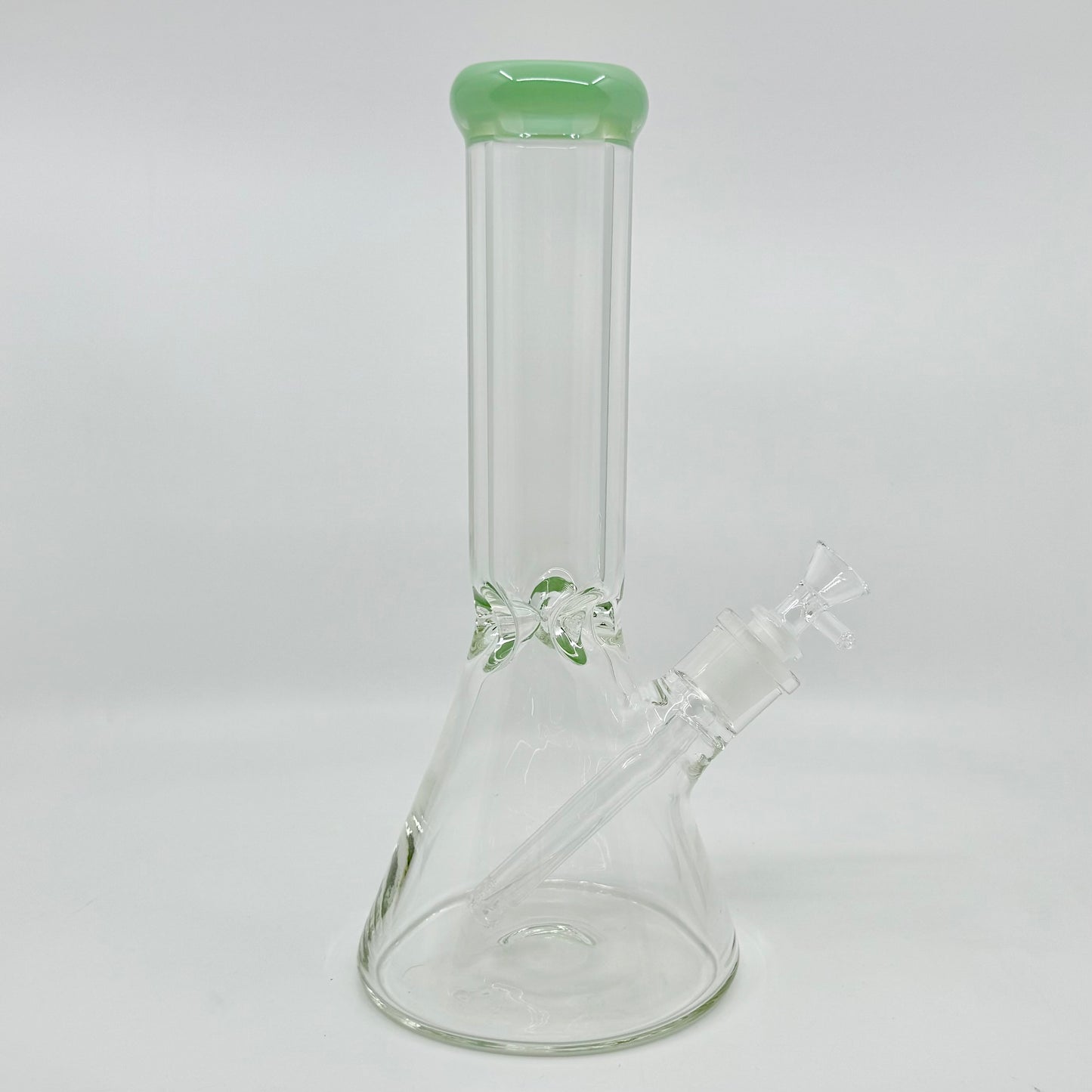 12” Color Mouth 9mm Heavy Duty Ice Becker Bong - WP274 - RK Quality Glass