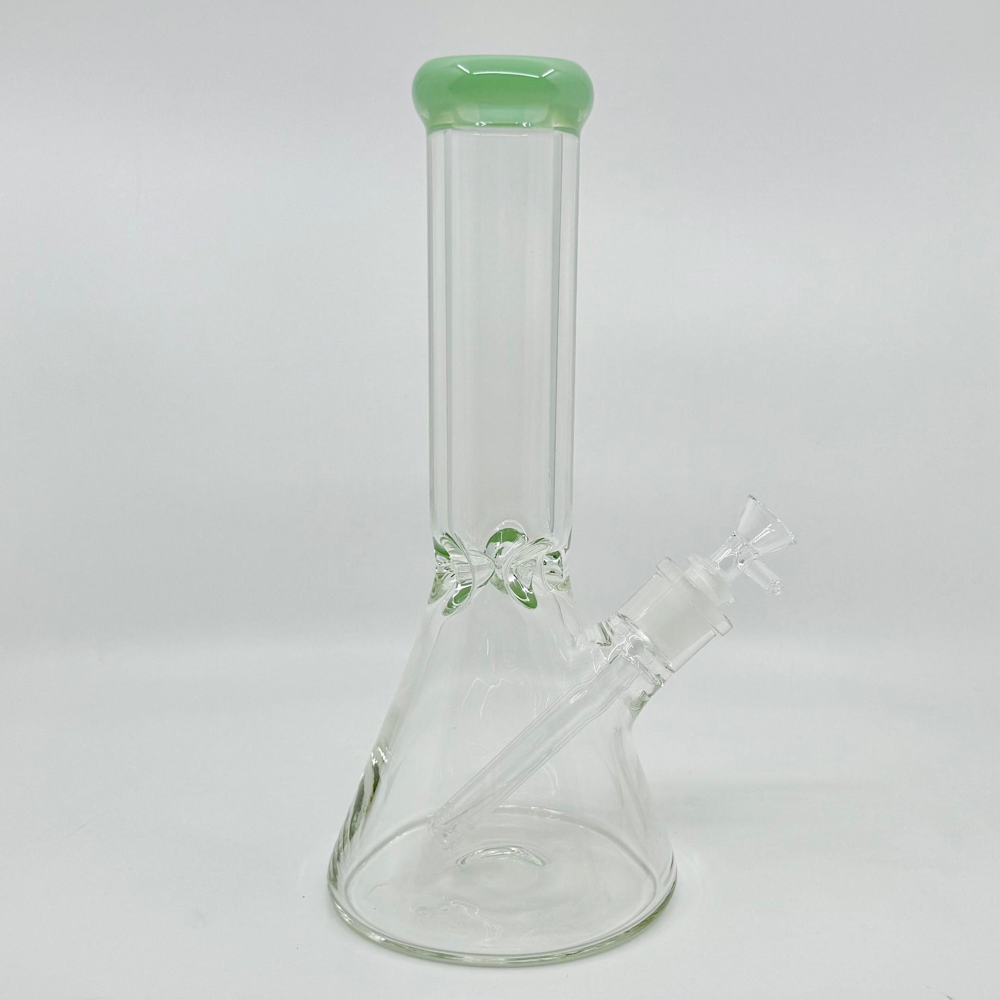 12” Color Mouth 9mm Heavy Duty Ice Becker Bong - WP274 - RK Quality Glass