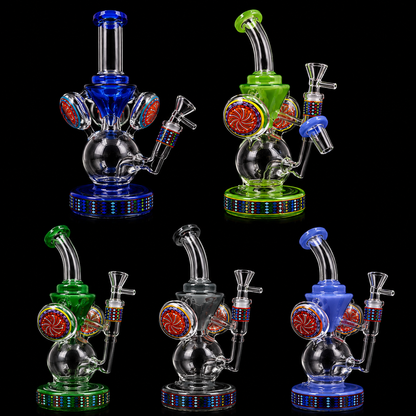 9 INCH RECYCLE DAB RIG