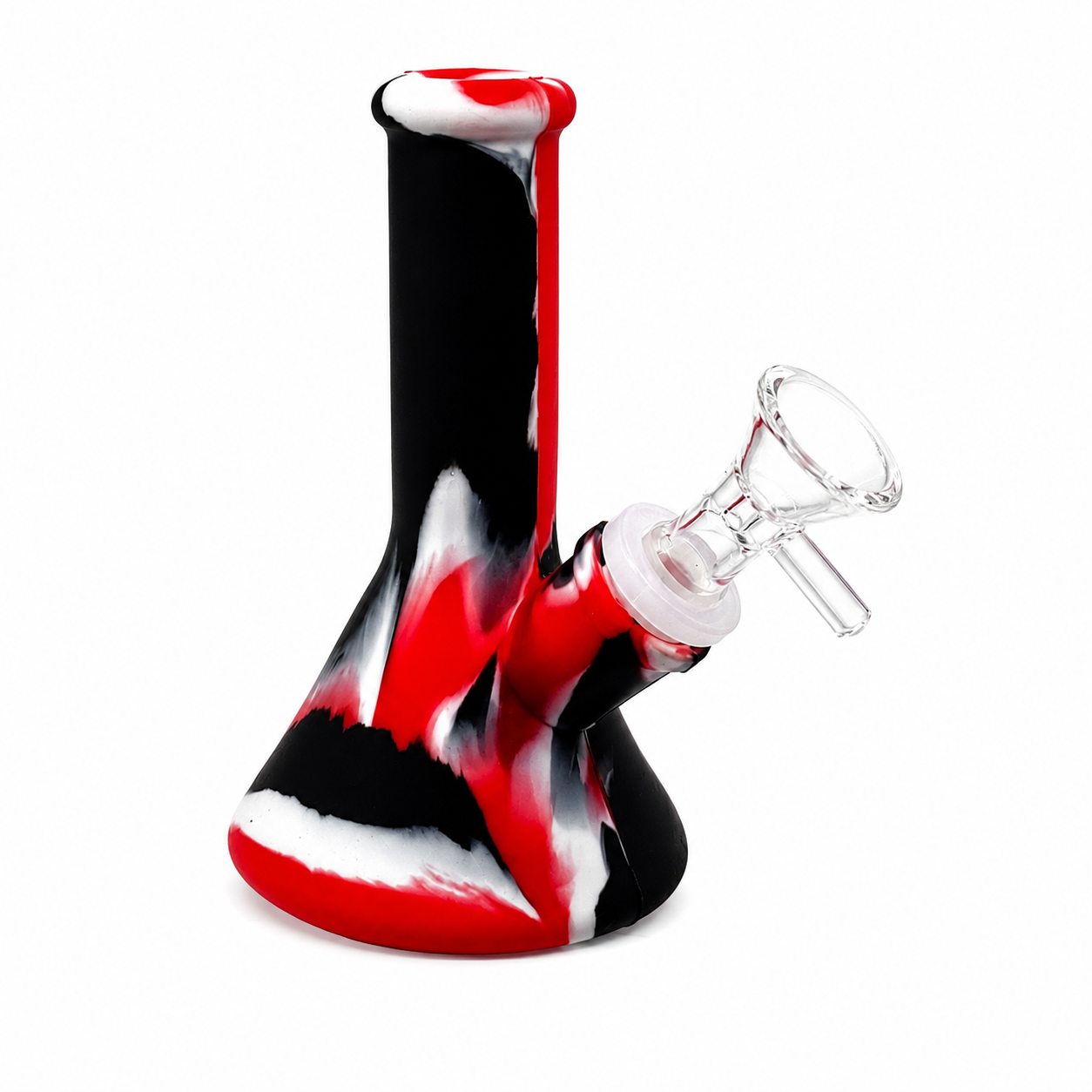 4.9" Silicone Beaker Bong
