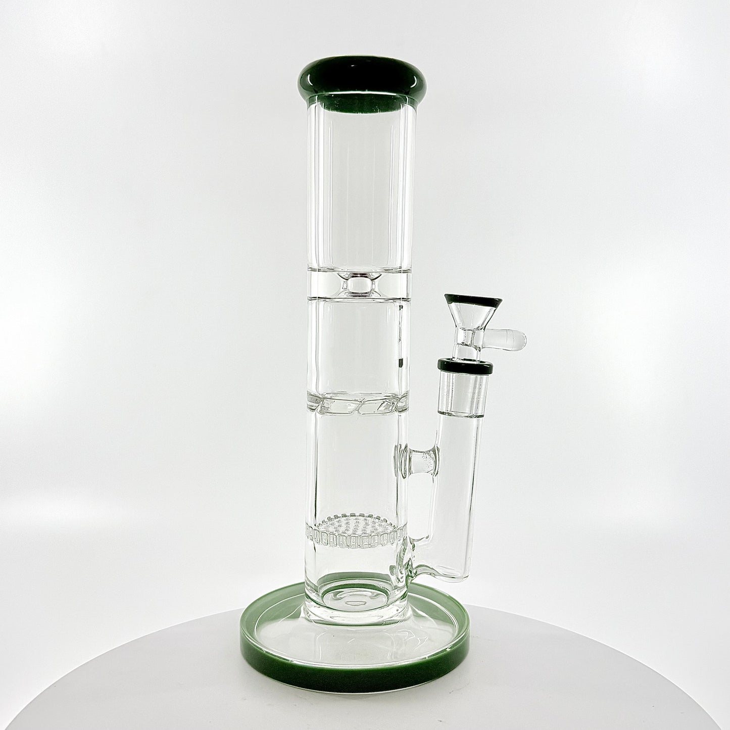 10 inch honeycomb straight water bong