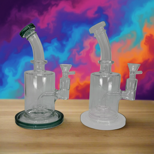 8" Shower Head Dab Rig WP 267 - RK Quality Glass