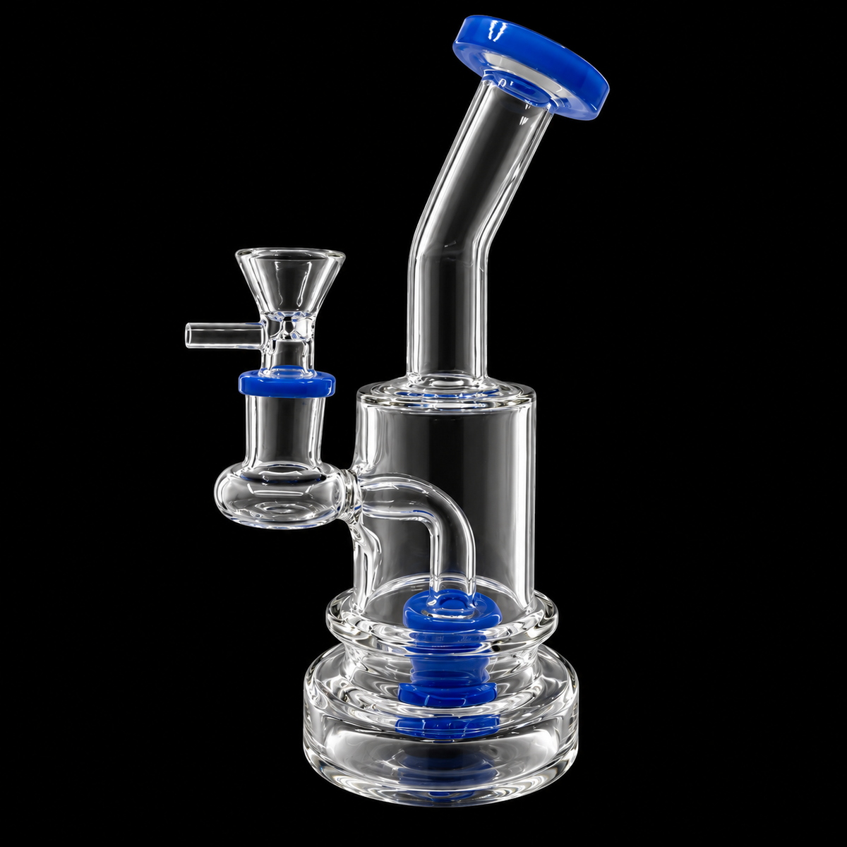 Bent Neck Barrel Glass Dab Rig Wholesale RK Quality Glass