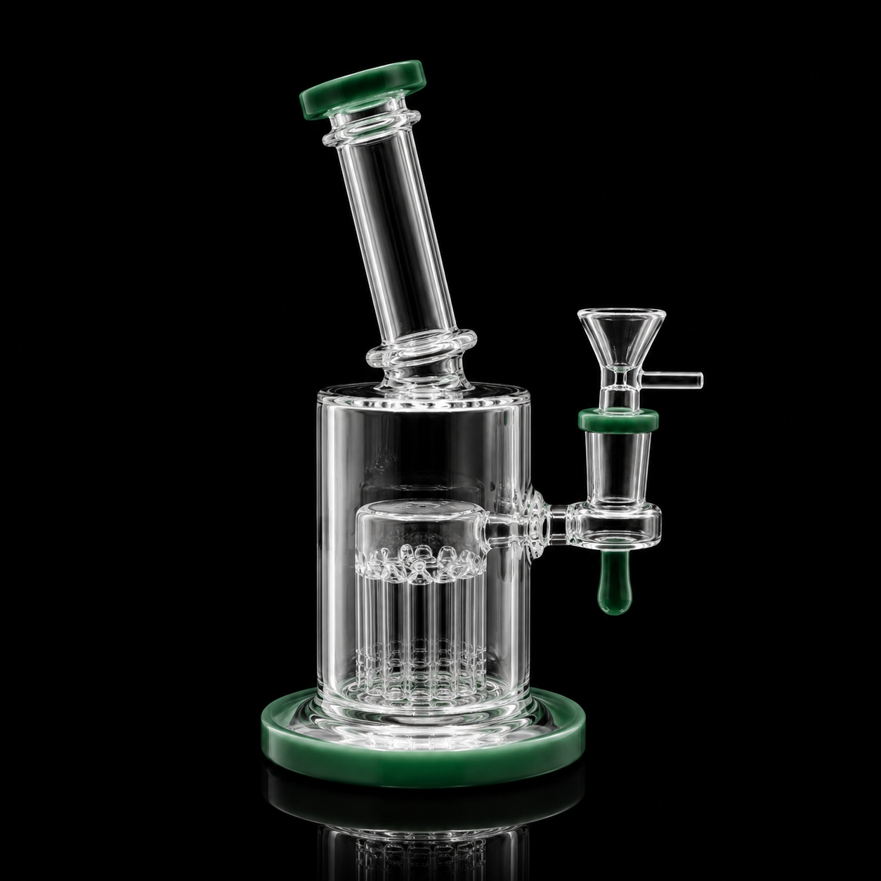8 INCH Matrix Perc Bent Dab rig