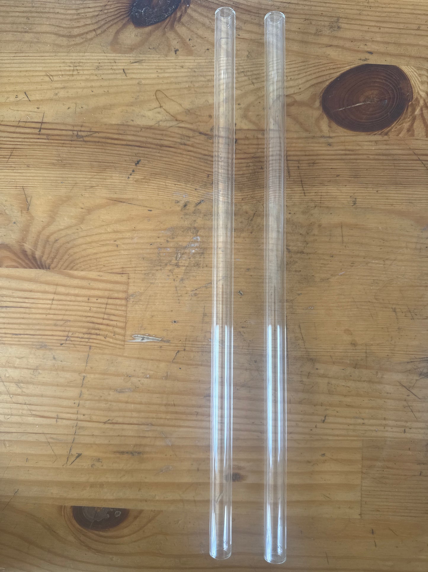 12” glass Rods