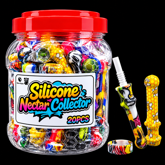 Silicon nectar collector - 20 pcs per jar