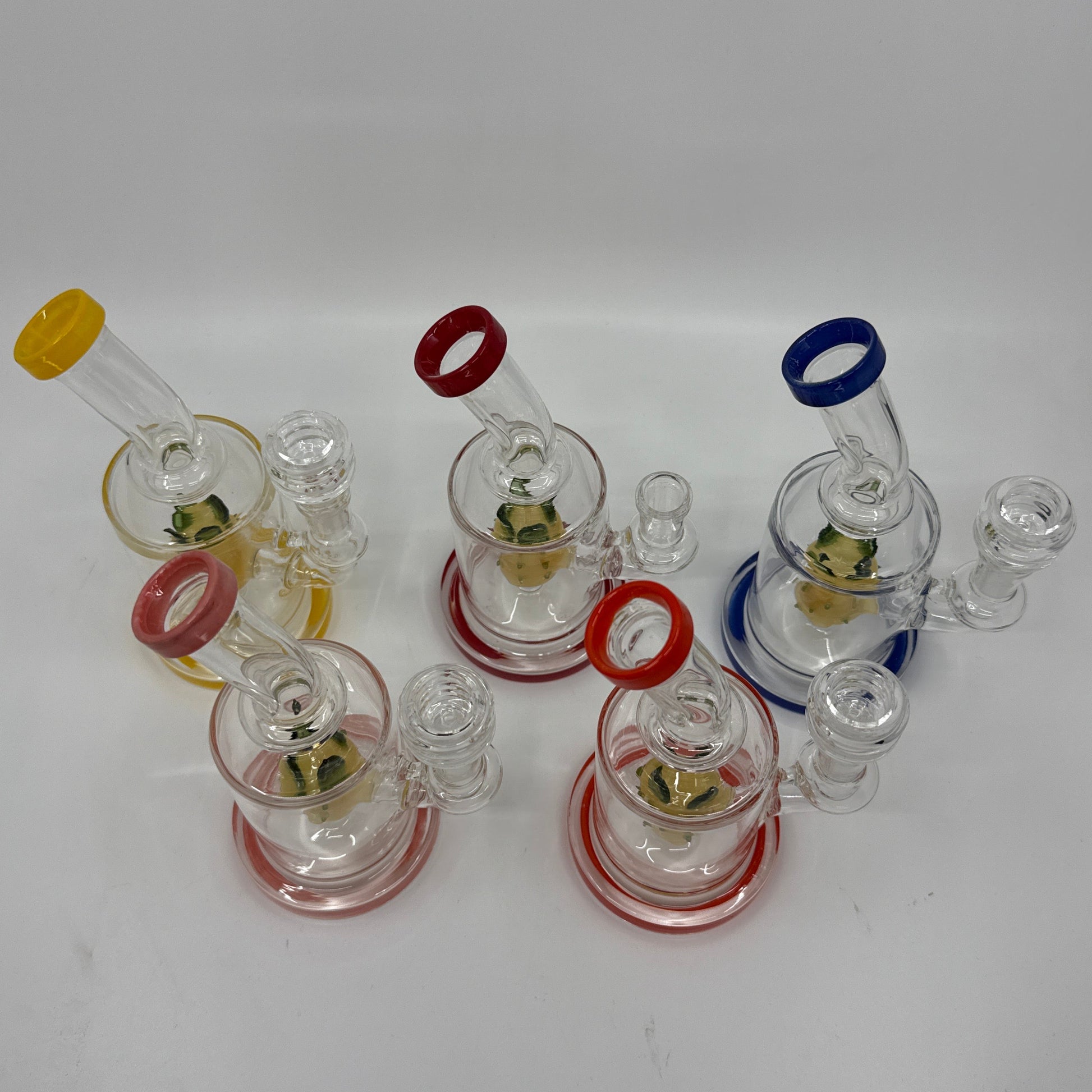 6" Pinepple Shower Head Dab Rig - WP269 - RK Quality Glass