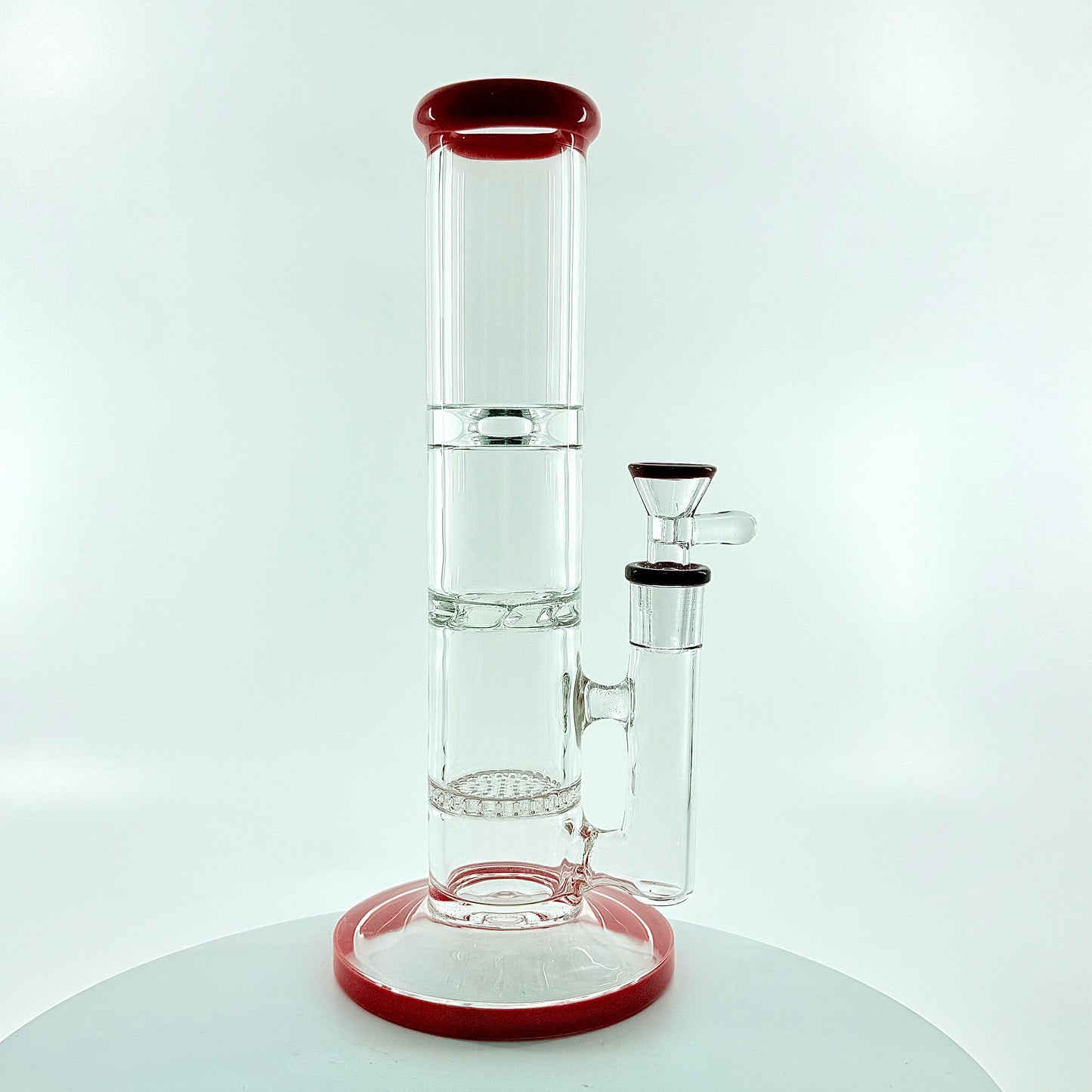 10 inch honeycomb straight water bong