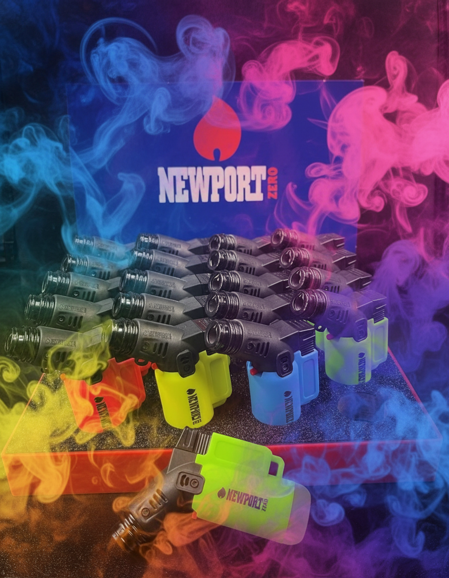 Newport Zero refillable butane torch lighter for dabbing
