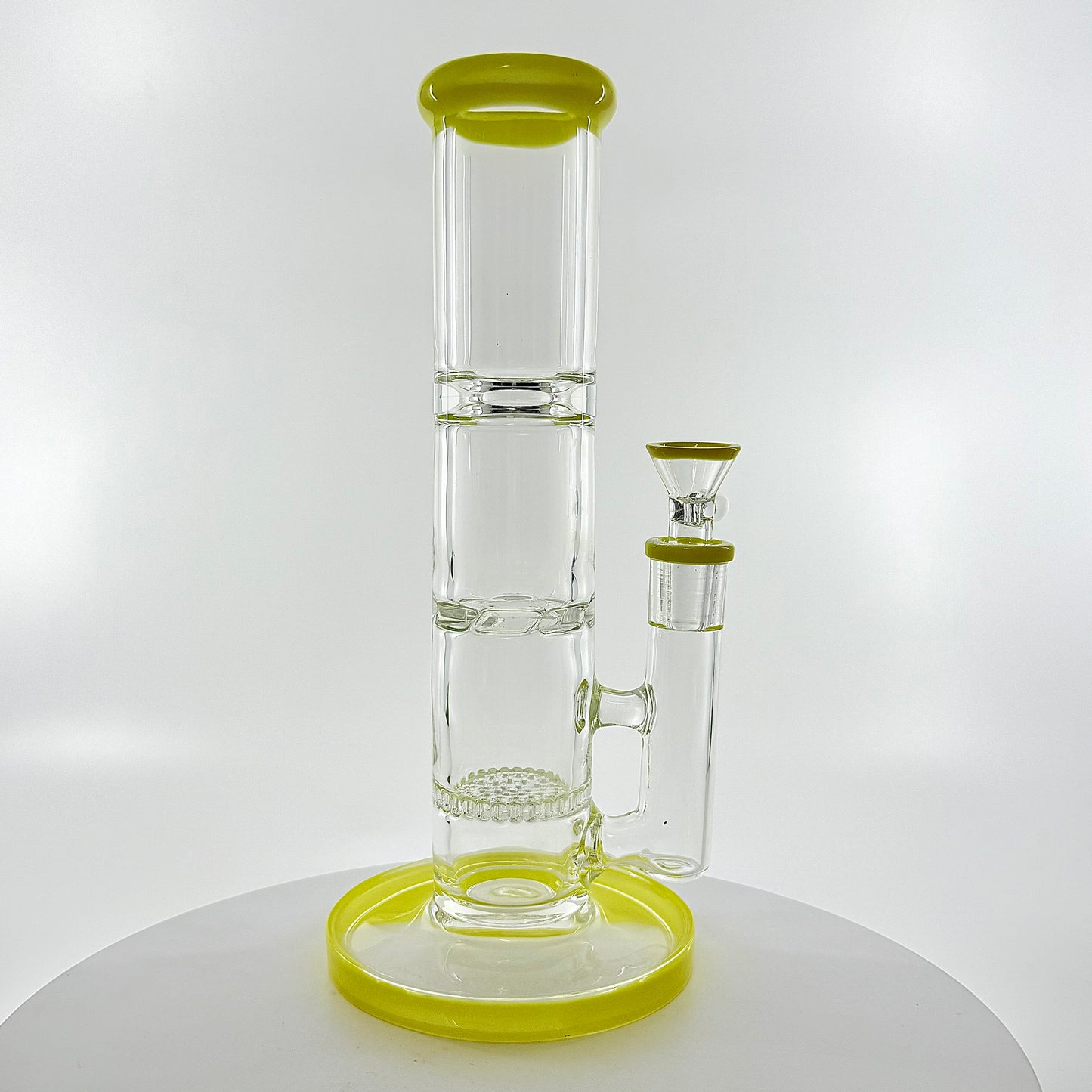 10 inch honeycomb straight water bong