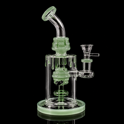 9 Inch Honeydrip Bee Glass Dab Rig