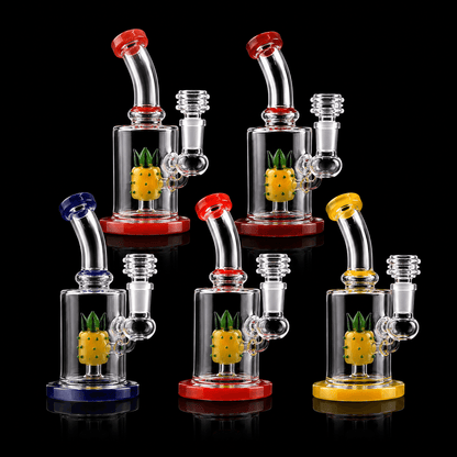 Pineapple Showerhead Glass Dab Rig