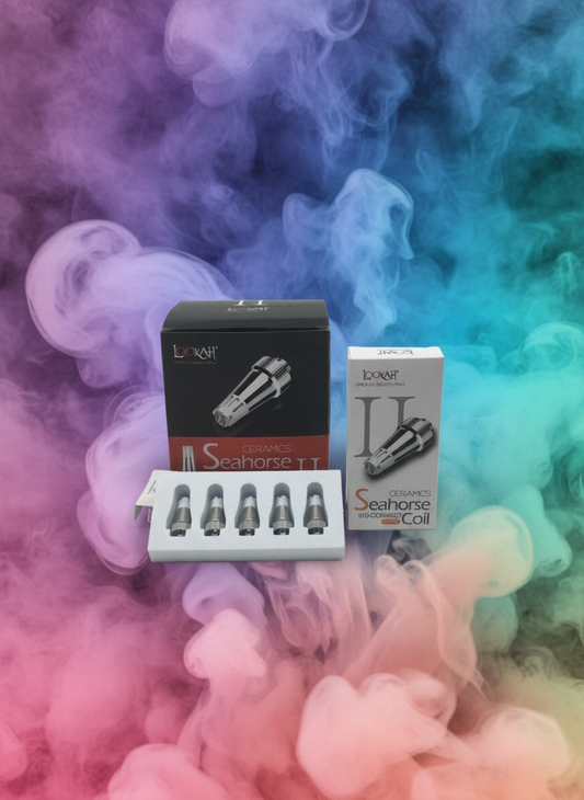 Ceramic seahorse coil 510 connect per count - BT102