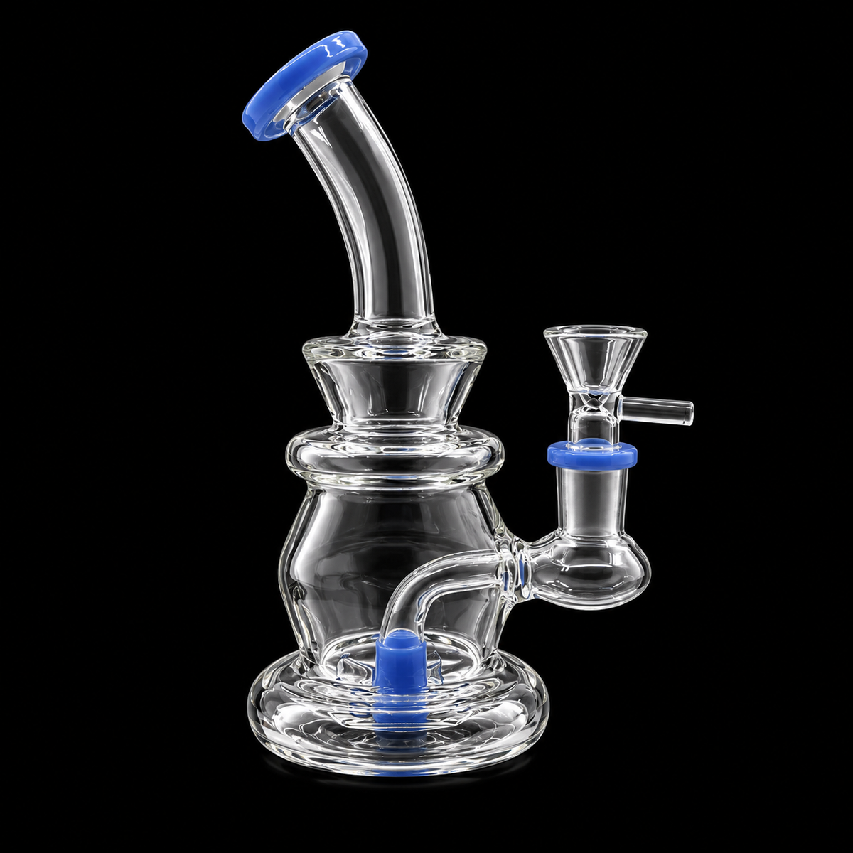 Bent Neck Lantern Glass Dab Rig Wholesale RK Quality Glass