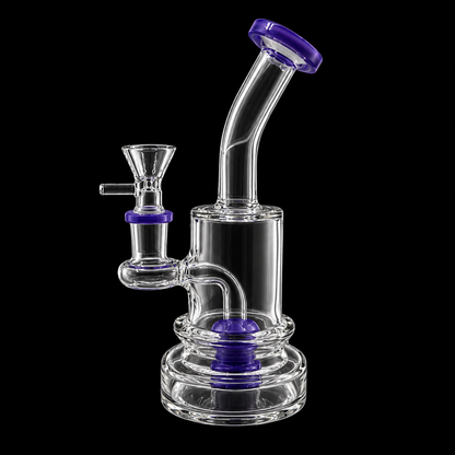 Bent Neck Barrel Glass Dab Rig Wholesale RK Quality Glass