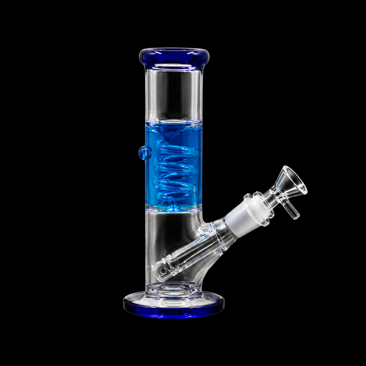 6 Inch Glycerin straight tube bong