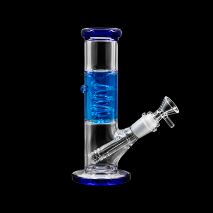 6 Inch Glycerin straight tube bong