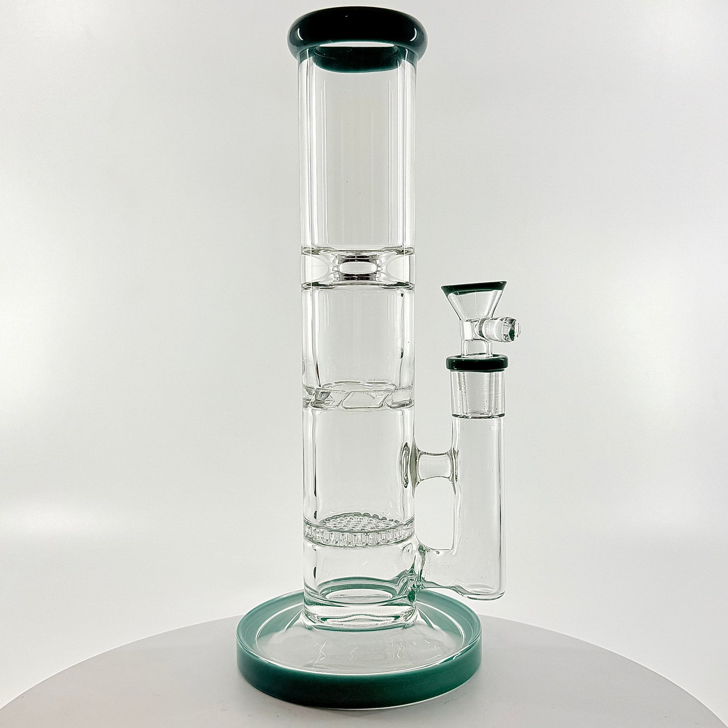 10 inch honeycomb straight water bong