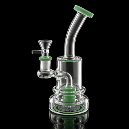 Bent Neck Barrel Glass Dab Rig Wholesale RK Quality Glass