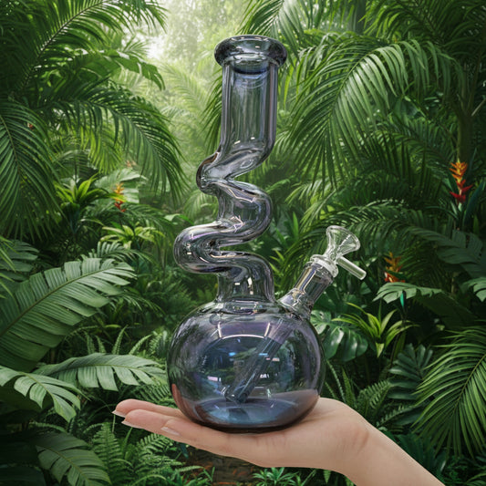 10" Metalic Zoong Beaker Bong - WP271 - RK Quality Glass