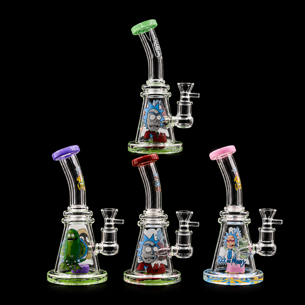 8 INCH CHARACTER BENT DAB RIG
