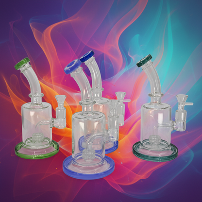 10" Shower Head Dab Rig For Sale - RK Quality Glass