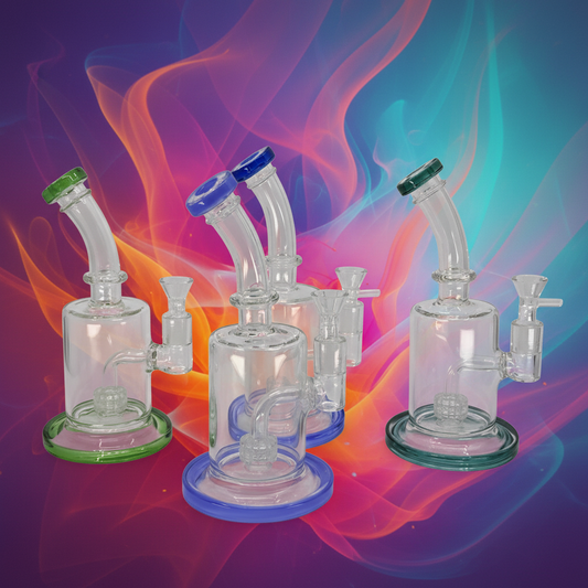 10" Shower Head Dab Rig For Sale - RK Quality Glass