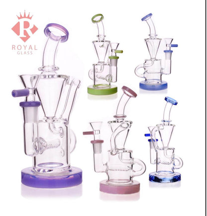 7.5” Recycling dab rig - WP216 - RK Quality Glass