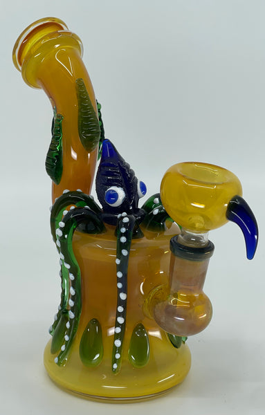 799 RKQG15 8” out side art dab rig