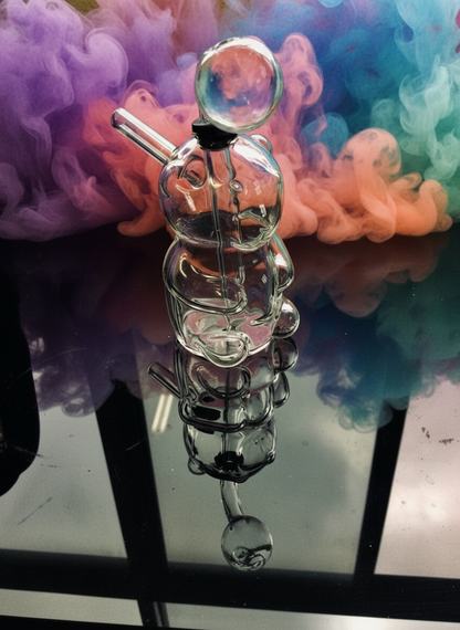 Panda Shape Oil Burner Glass Wholesale - RK Quality Glass